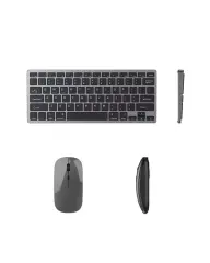 Sessiz Kullanım Sunan Bluetooth Klavye Mouse Seti Çoklu Cihaz Uyumlu