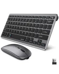 Sessiz Kullanım Sunan Bluetooth Klavye Mouse Seti Çoklu Cihaz Uyumlu