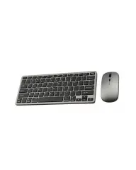 Bluetooth ve 2.4G Destekli Kablosuz Klavye Mouse Seti Şarj Edilebilir