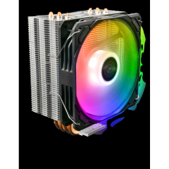 GAMDIAS BOREAS E1-410 ARGB 120mm CPU  Kule Tipi Hava Soğutma Doğrudan Temas Teknolojisine Sahip 4 adet Gelişmiş Bakır Isı Borusu (AMD AM4-AM5 ve INTEL Tüm işlemciler ile uyumlu)(1923)
