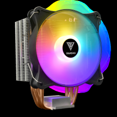 GAMDIAS BOREAS E1-410 Lite ARGB 120mm CPU  Kule Tipi Hava Soğutma Doğrudan Temas Teknolojisine Sahip 4 adet Gelişmiş Bakır Isı Borusu (AMD AM4 ve INTEL Tüm işlemciler ile uyumlu)(1923)
