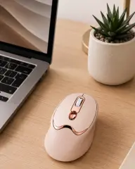 Ofis ve Laptop Kullanımına Uygun Şarjlı Wireless Mouse Sessiz Tuşlu