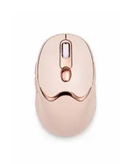 Şarjlı Kablosuz Mouse Sessiz Tıklama Bluetooth ve USB Destekli