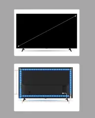 Müzikle Senkronize LED Şerit TV Aydınlatma Yeni Nesil