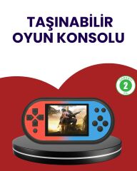 520 Oyunlu El Oyun Konsolu TV Bağlantılı HD LCD Ekranlı