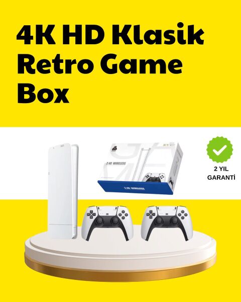 2 Kablosuz Kollu HDMI Uyumlu M15 Oyun Konsolu