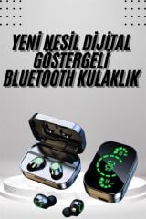 2025 Model Bluetooth Kulaklık Telefon Şarj Edebilen Çağrı Cevaplama Dijital Göstergeli