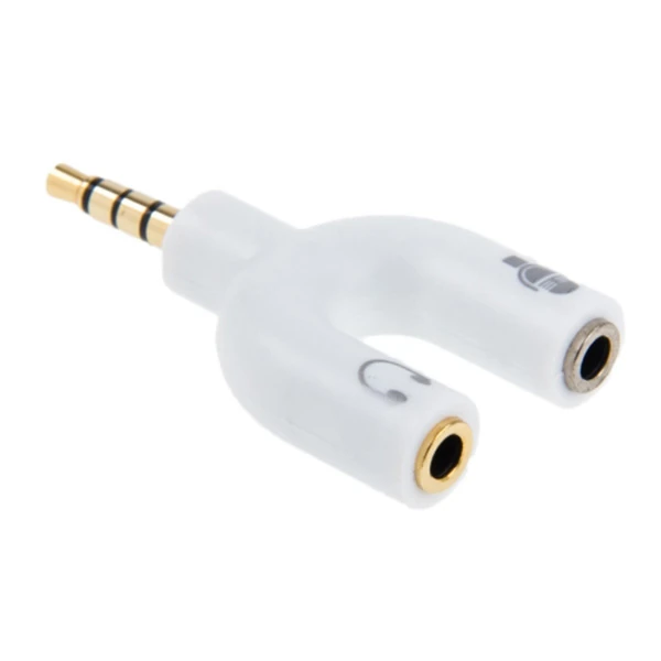 ALLY 3.5 mm Kulaklık Mikrofon Çoklayıcı 3.5 mm Splitter Dönüştürücü-(5775)