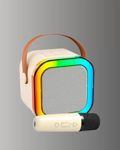 Taşınabilir Karaoke Mikrofon Seti Bluetooth Hoparlörlü Yeni Nesil