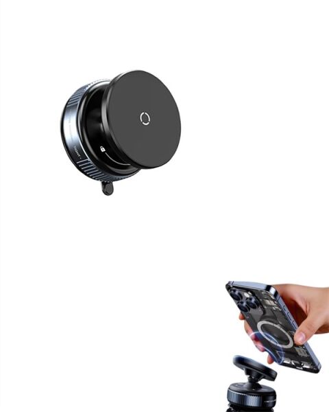 Çift Taraflı Vakum Emme Özellikli 4.7+ İnç Telefon Tutucu – Güvenli Sabitleme
