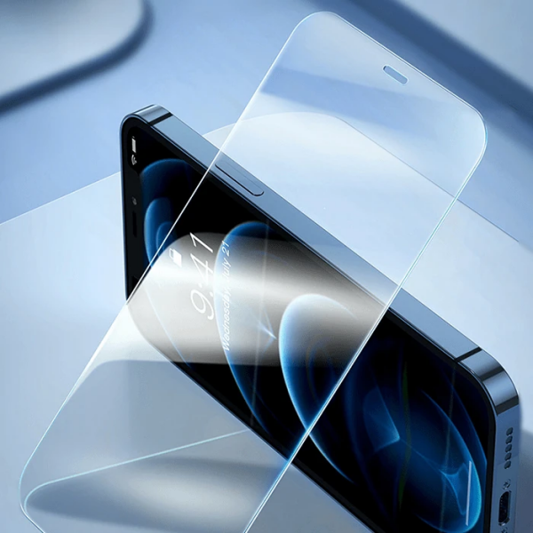 Baseus iPhone 15 Pro Corning Serisi Silikon Kılıf + Tempered Ekran Koruyucu Set-(5775)