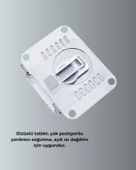 Çift Eksenli Ayarlanabilir Tablet Destek Standı Yeni Nesil