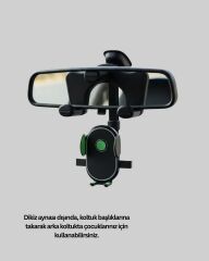 Ayarlanabilir Dikiz Aynası Telefon Tutucu Sağlam ve Şık Tasarım