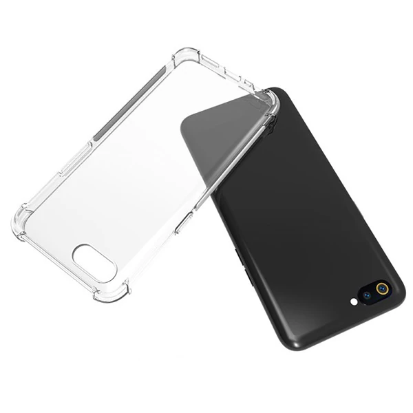 Oppo Realme C2 Anti-Drop Darbe Emici Silikon Kılıf-(5775)