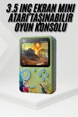 Game Box Oyun Konsolu 500 Retro Oyunlu Mini Taşınabilir 3 İnç