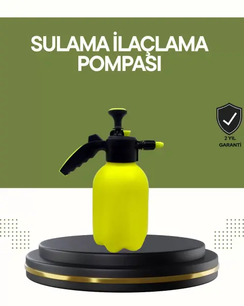 Araç Temizleme Püskürtücü 2L Basınçlı Bakır Nozullu Cila Sprey