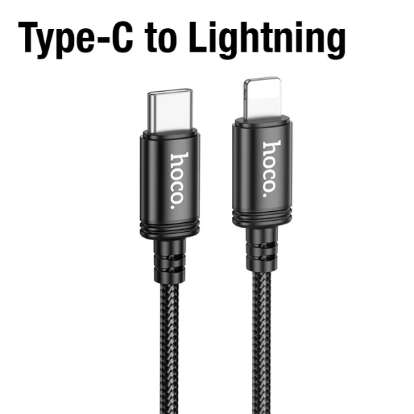 HOCO X89 PD 20W Type-C to iPhone Lightning Hızlı Şarj ve Data Kablosu-(5775)