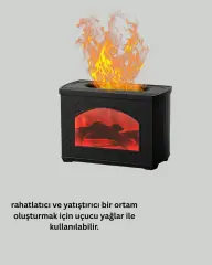 USB Ultrasonik Hava Nemlendirici Ayarlanabilir Sis ve Aromaterapi Özellikli