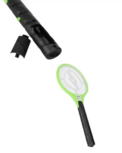 Hafif ve Ergonomik Elektronik Böcek Öldürücü – Güvenlik Koruması ile Pil Kontrollü