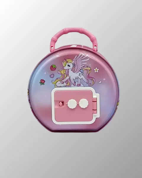 Mini Çocuk Para Kasası Gizli Saklama ve Birikim Kutusu