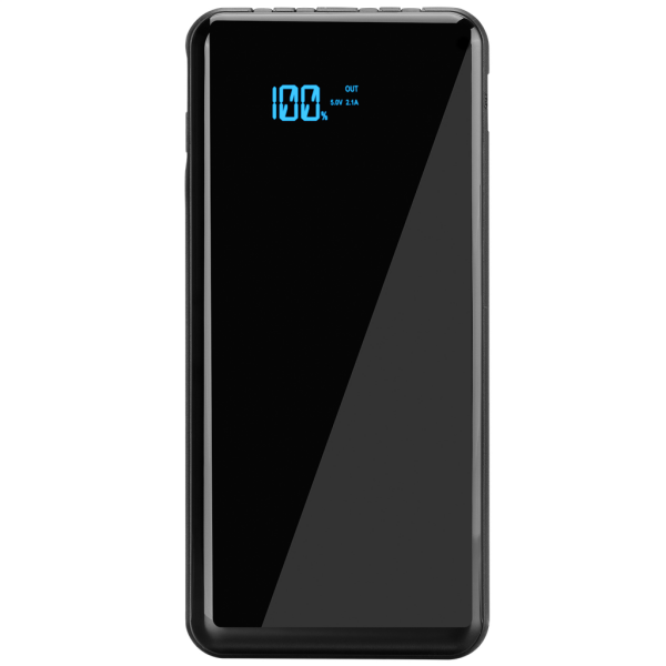 S-LINK IP-G13K Siyah 10.000mAh 1xUSB 1xMicro USB 4in1 Kablolu (Type-C Lightning Micro ve USB) LCD Göstergeli PowerBank(1923)