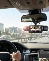 1080P Araç Kamerası Mobil Uygulama Bağlantılı G Sensörlü Güvenlik Sistemi