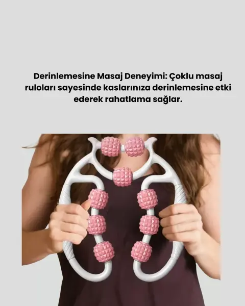 Dayanıklı Plastik Kas Masaj Rulosu Selülit Karşıtı