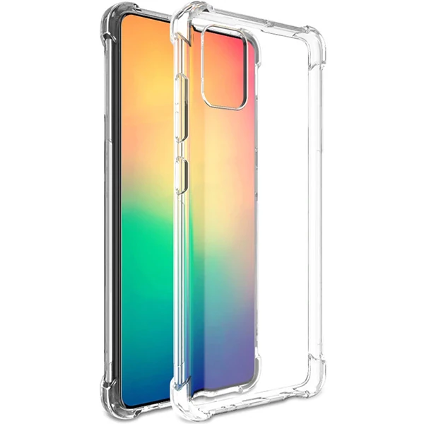 Ally SM Galaxy Note 10 Lite-A81 Anti-Drop Darbe Emici Silikon Kılıf-(5775)