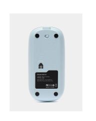 800 1600 DPI Ayarlanabilir Mavi Kablosuz Mouse Pilli