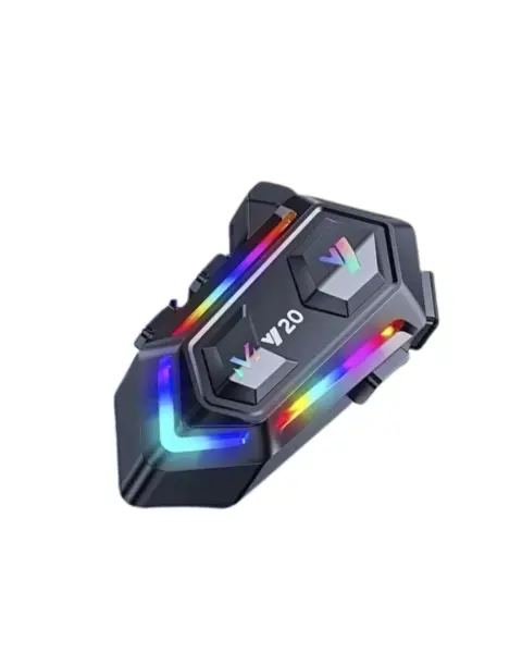 Bluetooth 5.3 Motosiklet Kask Intercom Kulaklık 1000 Metre IPX6 Su Geçirmez