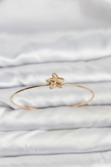Yıldız Model Gold Renk Bileklik 5886