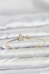 Yıldız Model Gold Renk Bileklik 5886