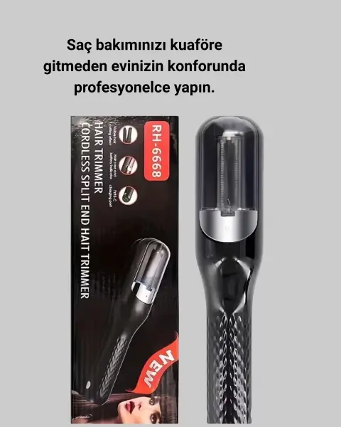 RH-6668 Taşınabilir Şarjlı Saç Kesme Makinesi Elektrikli Kişisel Bakım Aleti Yeni Nesil