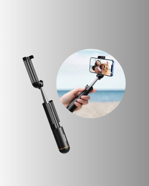 Bluetooth Selfie Çubuğu – Uzaktan Kumandalı