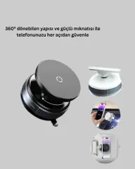 Vakumlu Manyetik Araç İçi Telefon Standı