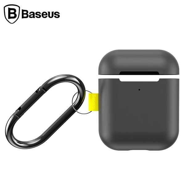 Baseus Woven Label Hook AirPods 1/2 Koruma kılıf+Anahtarlık-(5775)