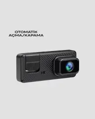 1080P 3 Kameralı Araç DVR – Döngü Kayıt ve Geri Görüş Özellikli Yeni Nesil