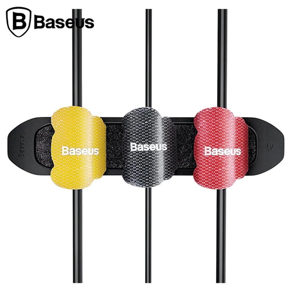 Baseus Cable Fixer Kit Kablo Organizatör Tutucu Ve Ayrıştıcı-(5775)