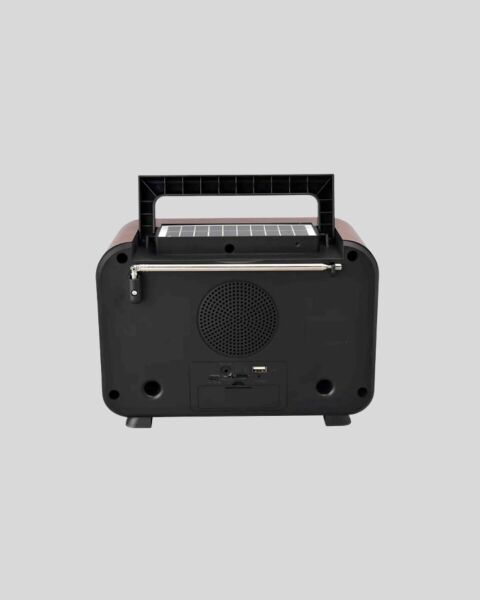 Solar Şarjlı Şömine Alev Efektli Bluetooth Hoparlör 7W Taşınabilir Ses Sistemi