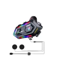 BT5.3 Motosiklet Kask İletişim Sistemi Çift Telefon Destekli