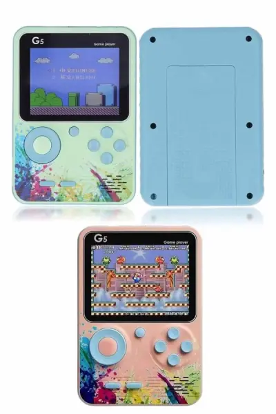 3.5 İnç Klasik Retro LCD Ekran 500 Oyunlu Oyun Konsolu Taşınabilir