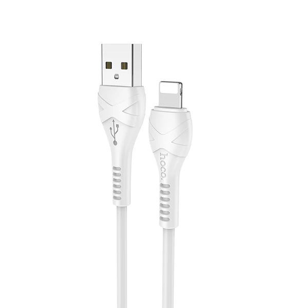 HOCO X37  İPhone 14-13-12-11  Lightning Şarj ve Data Kablosu 1M 2.4A-(5775)