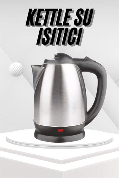 Yeni Nesil Saplı Uzun Ömürlü Paslanmaz Çelik Su Isıtıcı Kettle