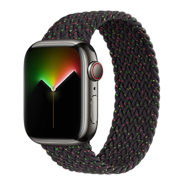 Ally Apple Watch 7-8 41mm 6-5-4 40mm Single loop Plastik Kayış Kordon 3-2-1 38mm-(5775)