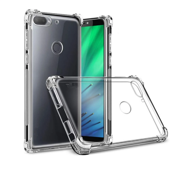 Huawei Y9 2018 Anti-Drop Darbe Emici Silikon Kılıf-(5775)