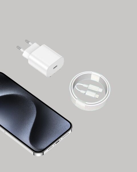 iOS Uyumlu 20W USB-C Hızlı Şarj Cihazı Telefon ve Tablet İçin