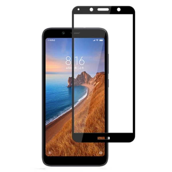 Xiaomi Redmi 7A 3D Full Kaplama Kırılmaz Cam Ekran Koruyucu-(5775)