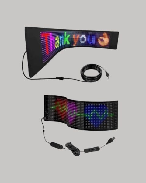Gece Kullanıma Uygun  Pixel RGB LED Panel Estetik Atmosfer Işığı