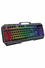 Işıklı Oyuncu Q Klavye Mouse Seti Siyah Gaming Oyuncu Klavye Yeni Nesil