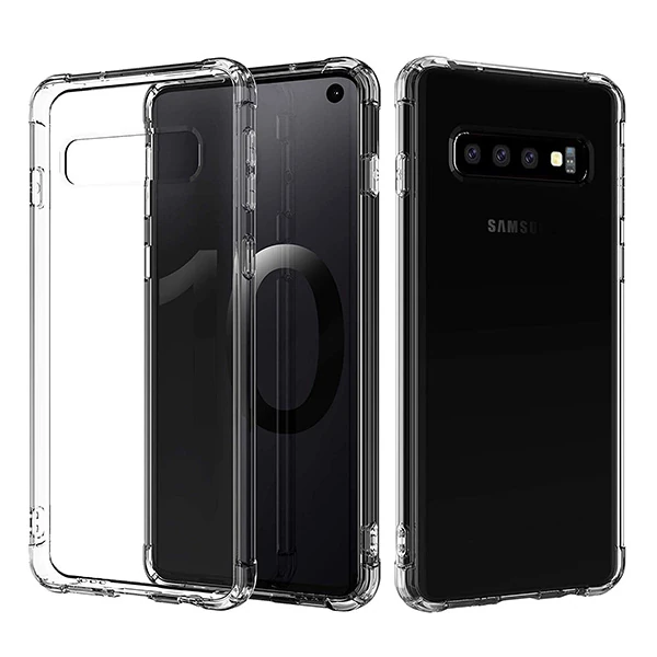 Ally Sm Galaxy S10 Anti-Drop Darbe Emici Silikon Kılıf-(5775)
